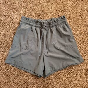 Danskin Olive Green Paperbag Women’s Shorts